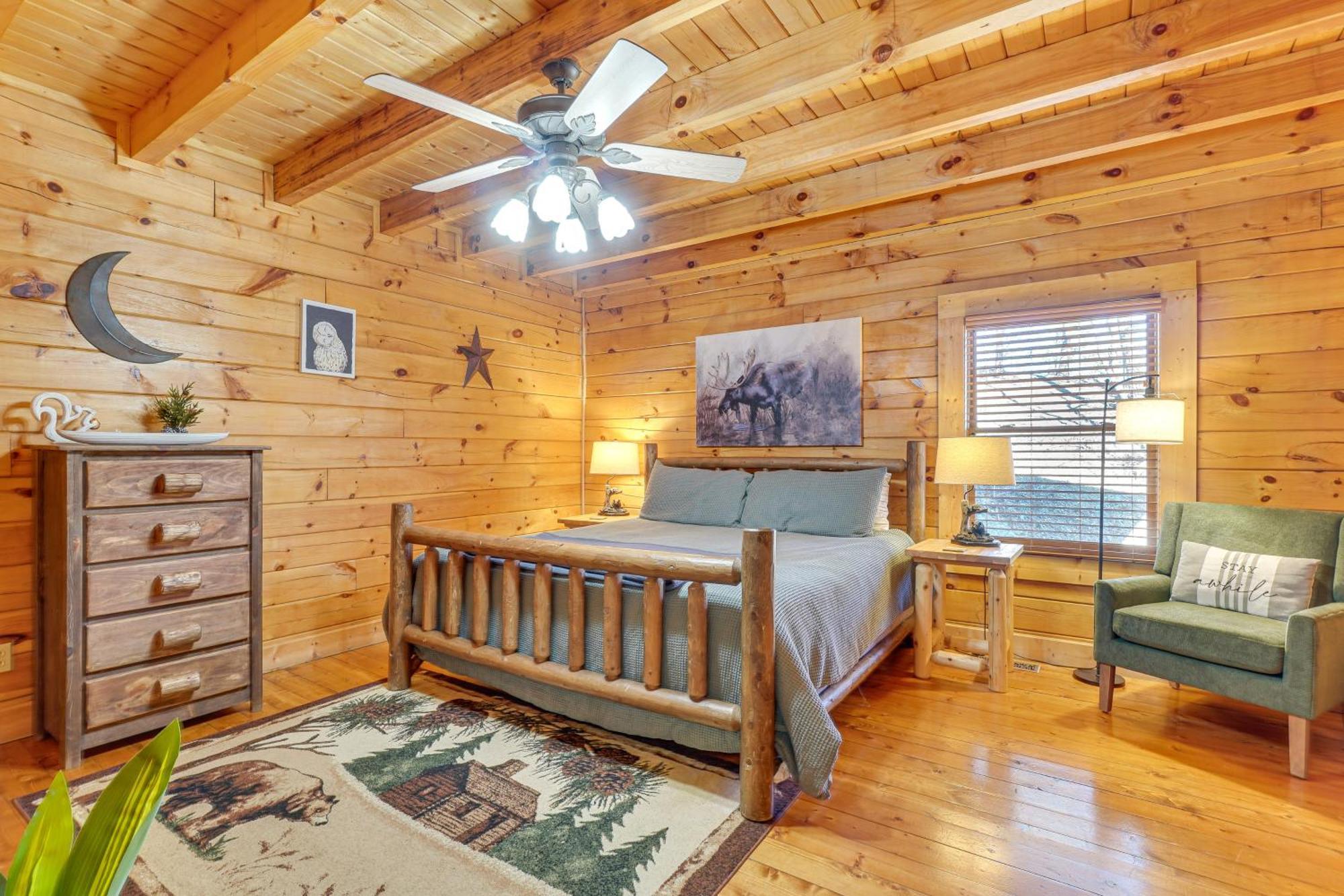 Sevierville Cabin With Deck Minutes To Pigeon Forge Екстериор снимка